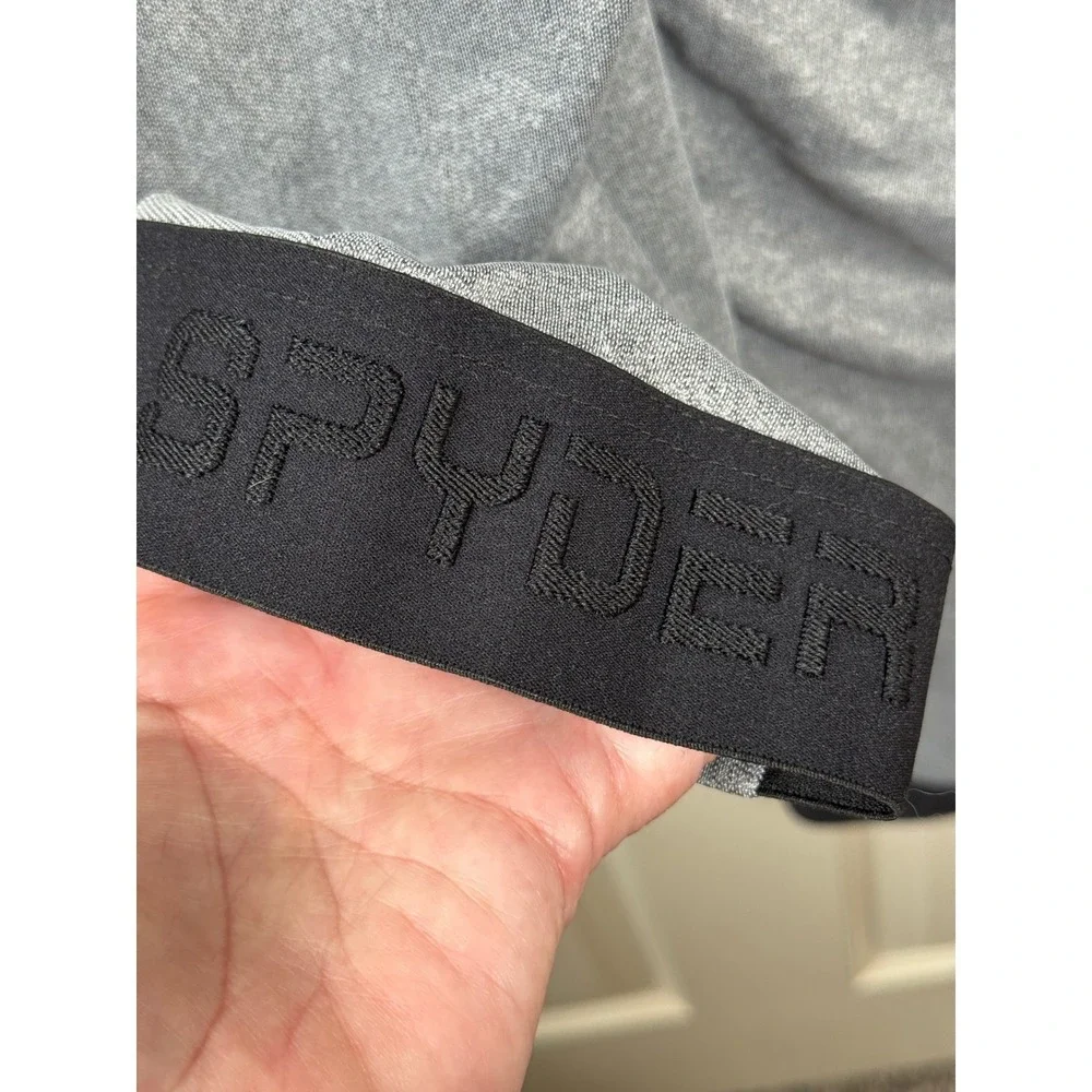 Spyder ProWeb Men XL Activewear Jogger Training Workout Lounge Sporty Pants Gray